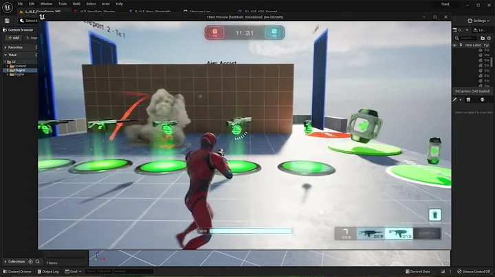 UE5 - Lyra Grenade and Rocket Launchers (and FPS sniper zoom)