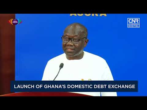Finance Minister Ken Ofori-Atta launches Ghana's Domestic Debt Exchange | Citi Newsroom