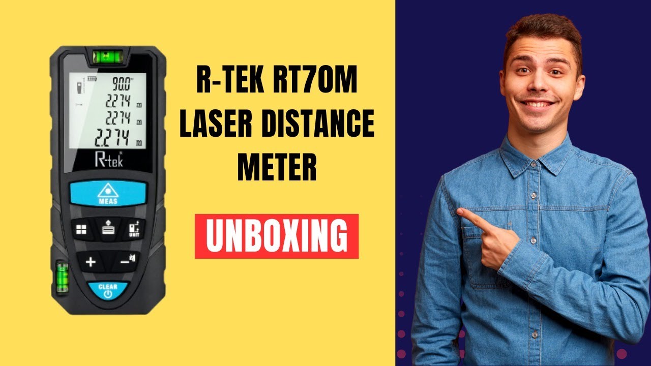 Rtek RT70M Laser Distance Meter Unboxing and Review YouTube