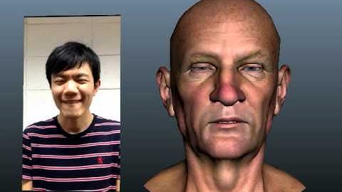 The first facial capture test