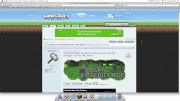 How to Install Clay Soldiers Mod 1.3 on a MAC (EASY)