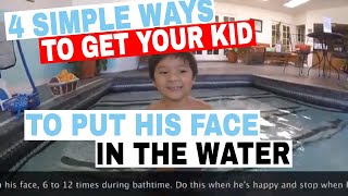 Child afraid of water on the face - How to overcome fear of water on the face