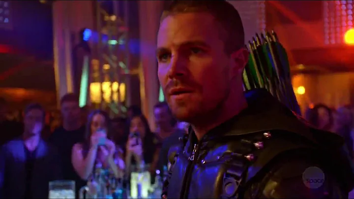 Green arrow without his mask vs max fuller guards/...