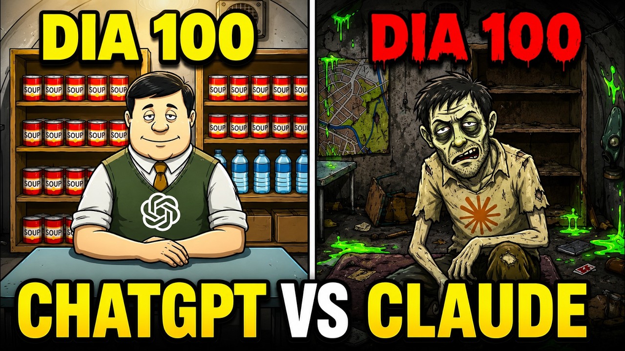 ChatGPT vs CLAUDE: Qual IA sobrevive mais tempo no 60 Seconds?