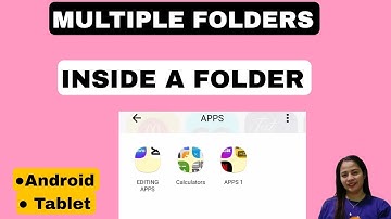 CREATE MULTIPLE FOLDERS INSIDE A FOLDER IN ANY ANDROID SMARTPHONES OR TABLET