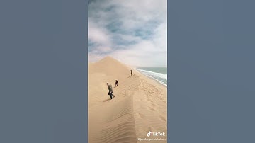 Nambian Desert 😍 Where the Desert meets the Ocean ❤️