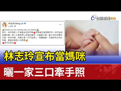 宣布當媽咪 林志玲:等到小天使誕生到我們家