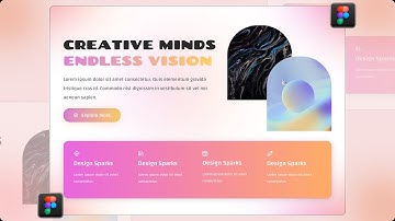 🚀 Landing Page UI Design in Figma – Hero Section Only | Figma Tutorial #5