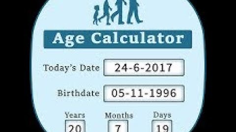 How To Make Android Age Calculator App In Android Studio 2