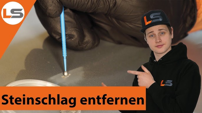 Lacktupfer - Steinschlag ausbessern mit Lackstift - ToolTipp von