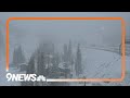 Winter storm: Snow falls in Colorado mountains