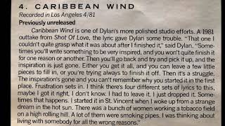 Caribbean Wind Bob Dylan studio outtake