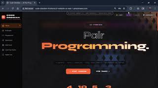 Code Obsidian — AI-Powered Pair Programming Platform | AWS Hackathon 2026