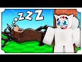 RUBO AL CERVO MENTRE DORME SU ROBLOX!