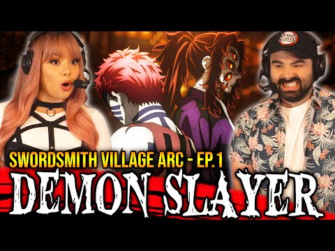 DEMON SLAYER SEASON 3 EPISODE 1 REACTION! SOMEONE'S DREAM 3x1 SWORDSMITH VILLAGE ARC