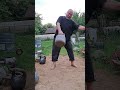 ТРЕНИРОВКА ВЗРЫВНОЙ СИЛЫ С ГИРЕЙ 80 КГ! ПОДРЫВЫ (ВЫСОКАЯ ТЯГА) ОДНОЙ РУКОЙ С ВИСА