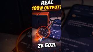 Can This Tiny Amp Deliver 100W? ZK 502L Sound Test