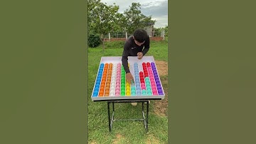 Give Your Brain a Workout with This Fun Ball Sort Game #howtomakechocolateathome #games #kids