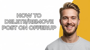 How To Delete/Remove Post On Offerup - NEW! Step by Step