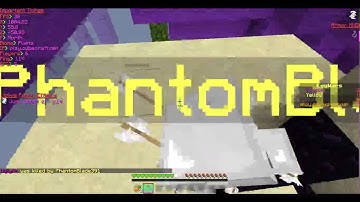 Minecraft Eggwars Hacker (Anti-KB, Killaura [PhantomBlade391] )