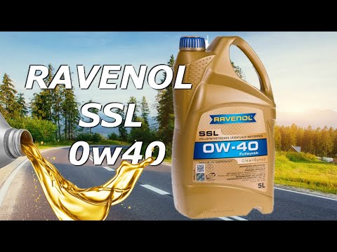 ✈️Ery Bardzo [PROSZĘ PAMIĘTAĆ] - Olej silnikowy Ravenol SSL 0w40 -