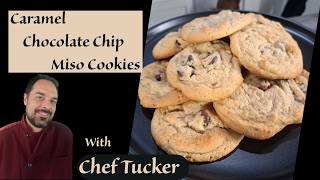 Caramel Chocolate Chip Miso Cookies (Sweet, Salty, &amp; Ridiculously Good)