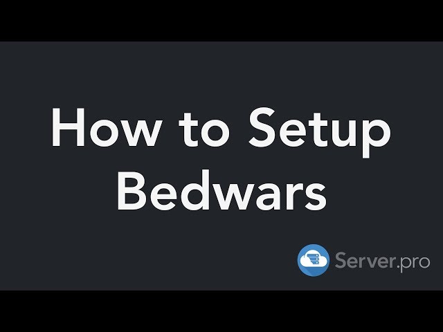 Setup a professional minecraft bedwars server for you by Itsmemonzu