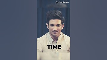 Sushant Singh Rajput motivational status video #ssr #short #shorts 😘