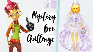 Рисую скетч - Mystery Box Challenge - ООАК от А до Я Gilda Goldstag