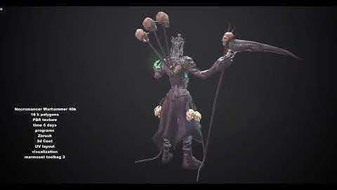 Unity Asset Store Pack - Necromancer low (Download link below)