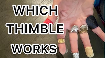 Why You Need a Sashiko Thimble (and Which One to Use!)