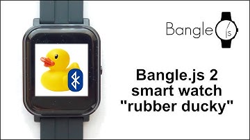 Bangle.js smart watch wireless "rubber ducky"