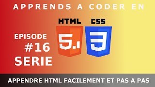 TUTO HTML CSS debutant fr - EP | 16 Modifier Epaisseur et style de la police - HD