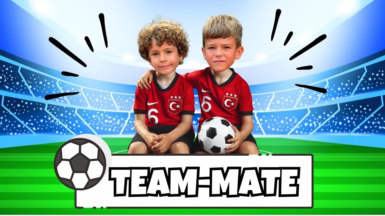 OMER EYMEN И YUSUF EMRE ИГРАЮТ В ФУТБОЛ МАТЧ 2 НА 2 | ЮНИОРСКИЙ ФУТБОЛЬНЫЙ МАТЧ