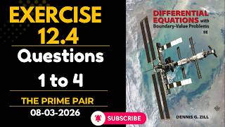 Wave Equation | Exercise (12.4) | Question 1 to 4 | Full Explanation