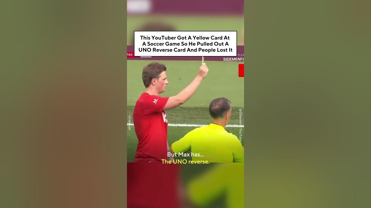 Fosh uses uno reverse card on yellow card #viral #fyp #foryoupage