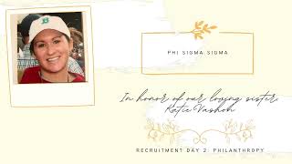 Phi Sigma Sigma [Zeta Zeta Chapter] Philanthropy Video
