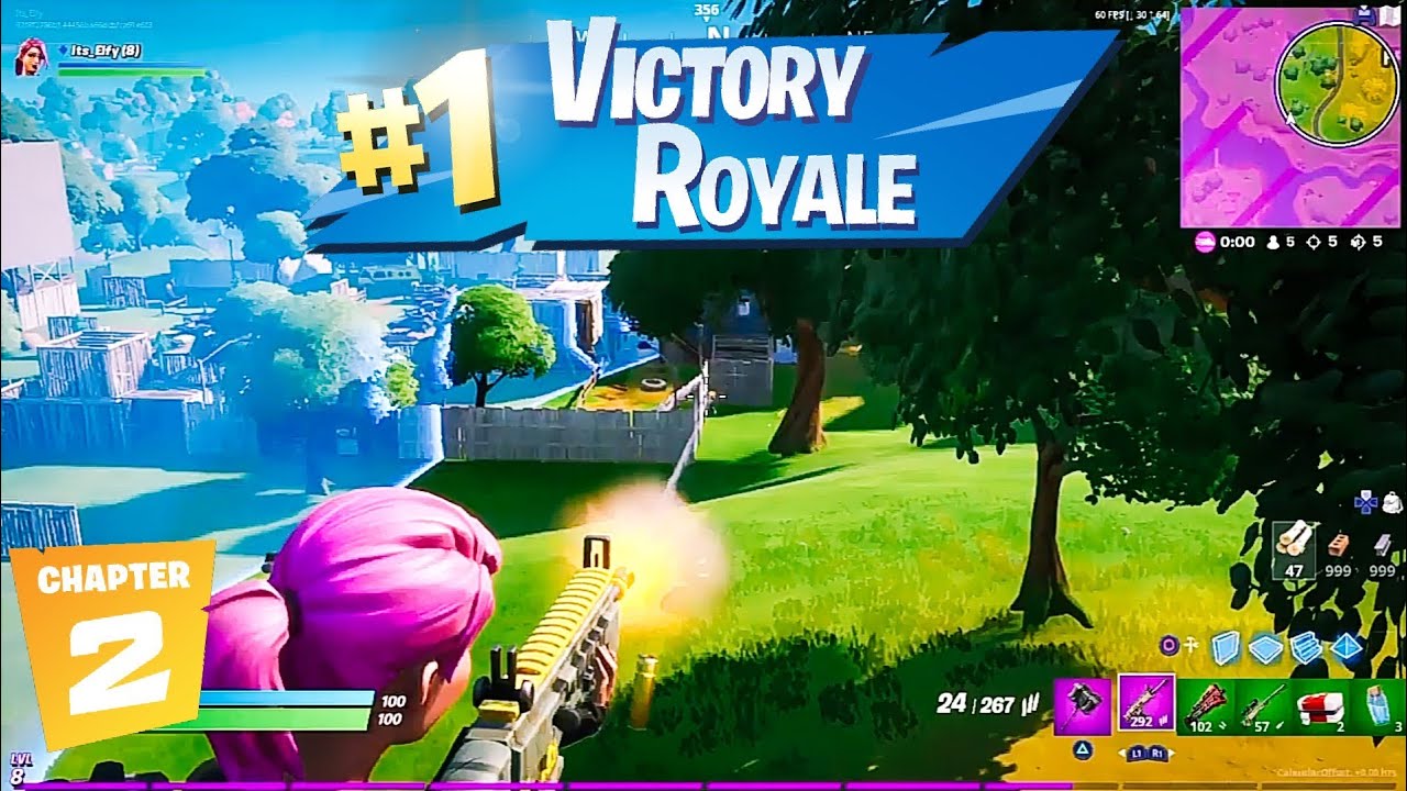 Fortnite Chapter 2 Victory Royale Gameplay Youtube