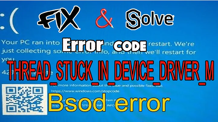 Fix THREAD_STUCK_IN_DEVICE_DRIVER_MBSOD dxgkrnl.sys Error - Fix Thread Stuck in device driver MBSOD