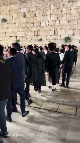 Lag B'Omer celebrations at the Western Wall Jerusalem Israel 2024