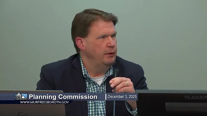 Planning Commission - December 3, 2025