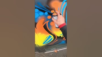 🔥 Full Color Graffiti On Glass Doors 🔥