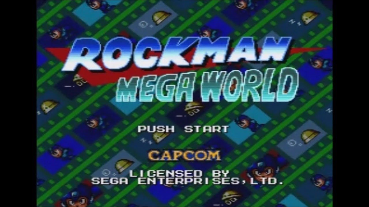 Rockman Megaworld (Mega Drive) - Longplay