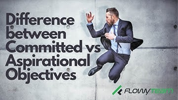 Difference between committed and aspirational objectives