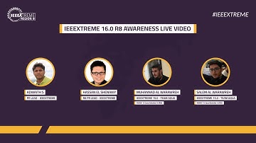 IEEEXtreme 16.0 R8 Awareness Videos | Talk of PR Lead (Adwaith S)