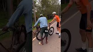 Pro Cyclist Gets a Humbling Reality Check!