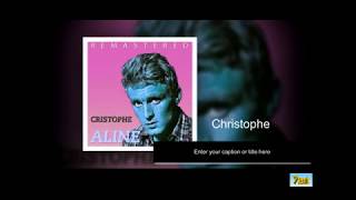Miniatura de vídeo de "Nue comme la mer ( lyric ) -  Christophe"