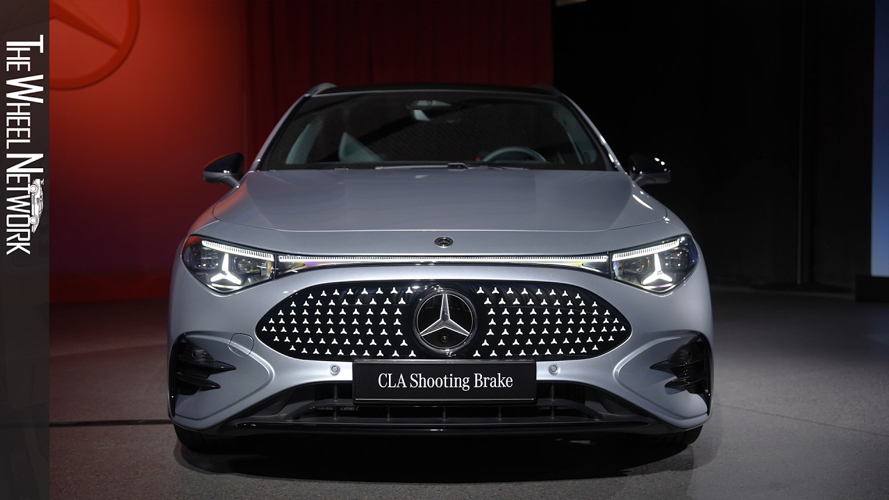 2026 Mercedes-Benz CLA Shooting Brake Reveal [4K]