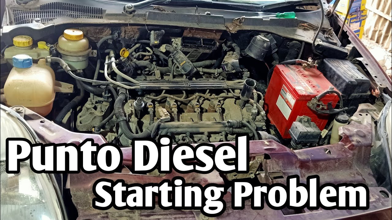 car techmh !! Fiat Punto Starting Problem !! Diesel YouTube