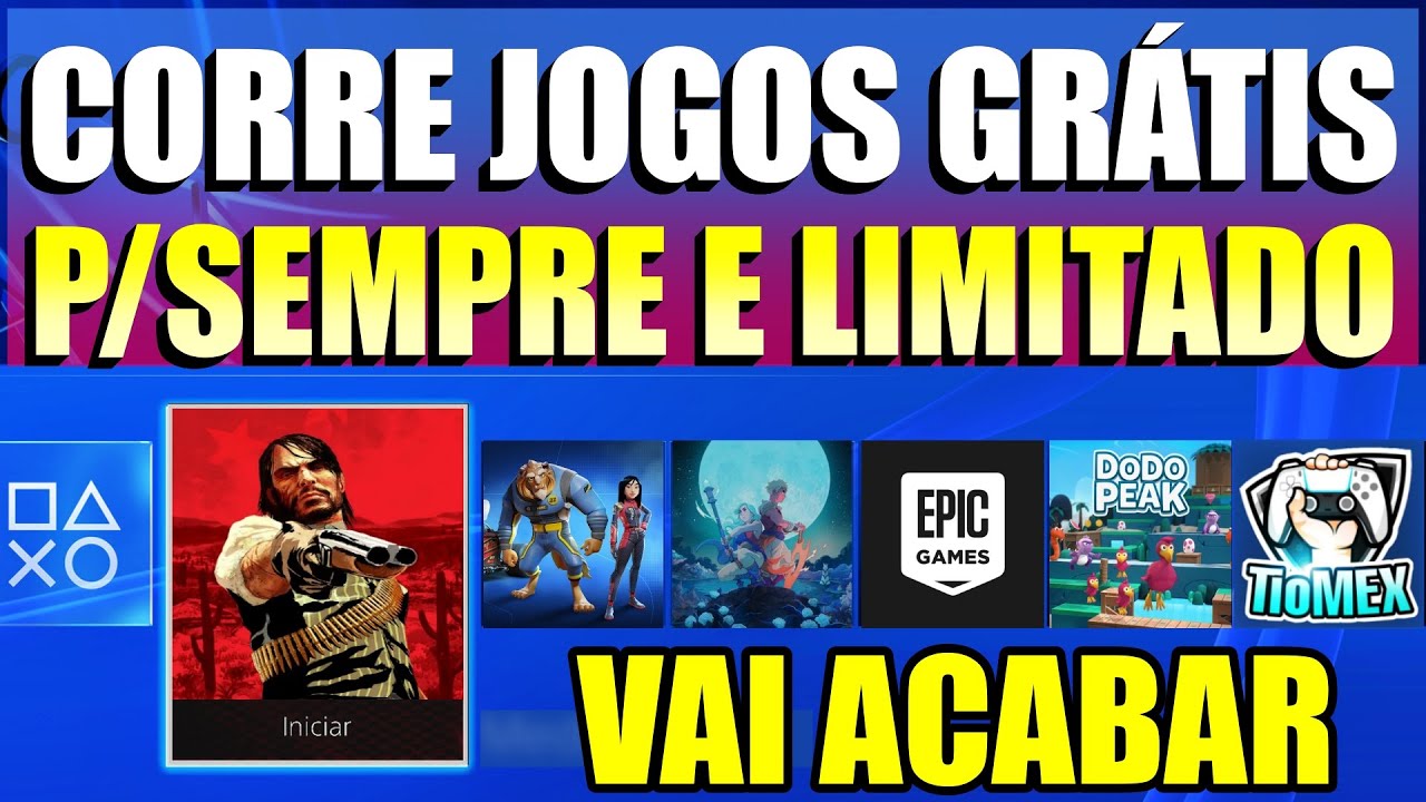 CORRE 3 JOGOS GRÁTIS PRA SEMPRE POR BUG E FIM DE SEMANA DE GRAÇA NO PS4 